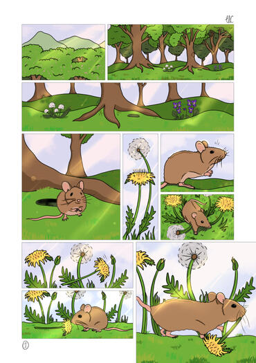 Mouse's Menu page 1